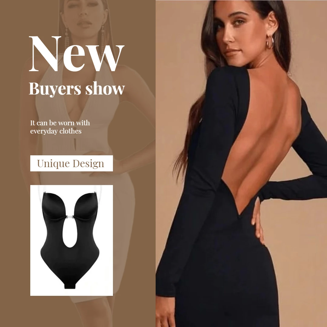 Backless BRA BODYSUIT