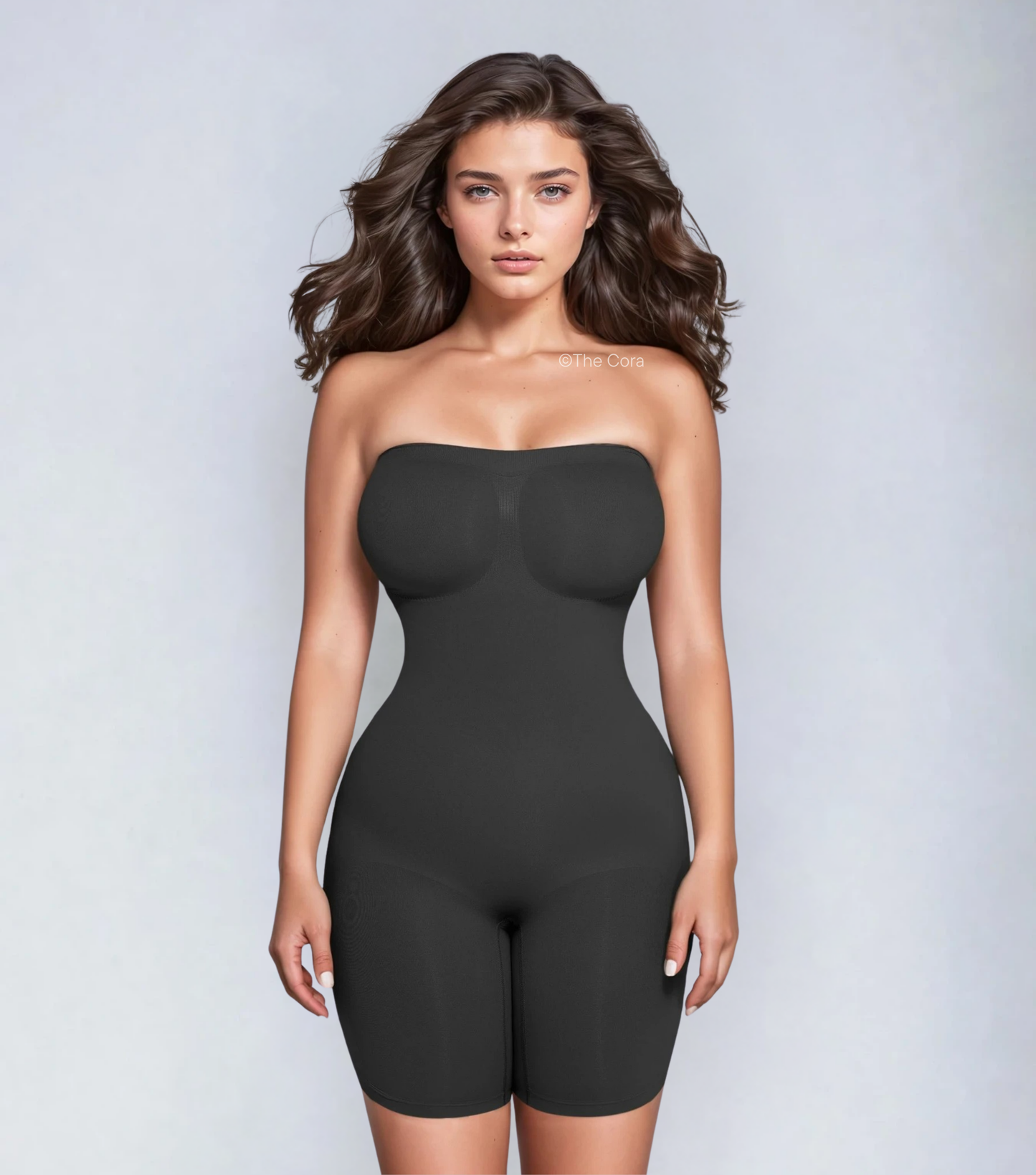 Strapless Seamless Shapewear Full Black (Мөр салдаг)