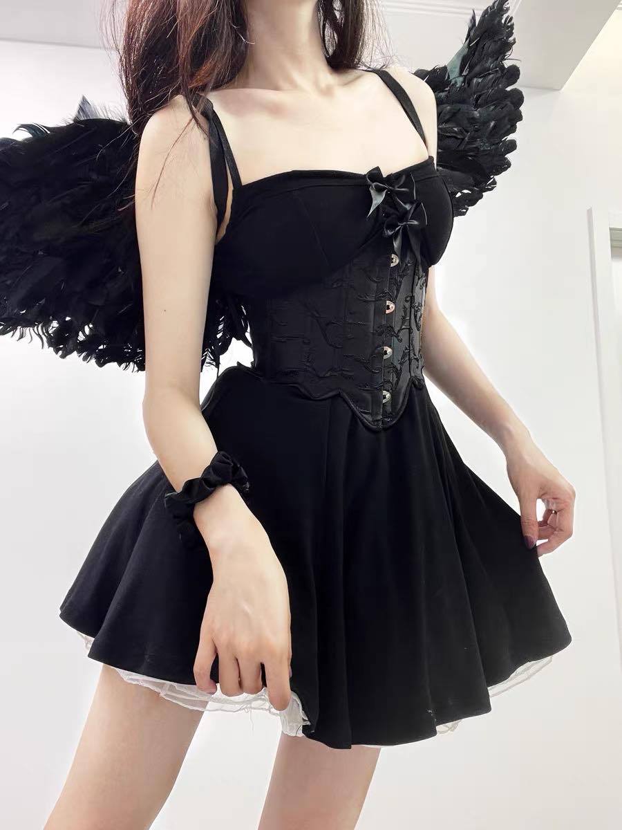 Black SWAN Flower корсетон бүс