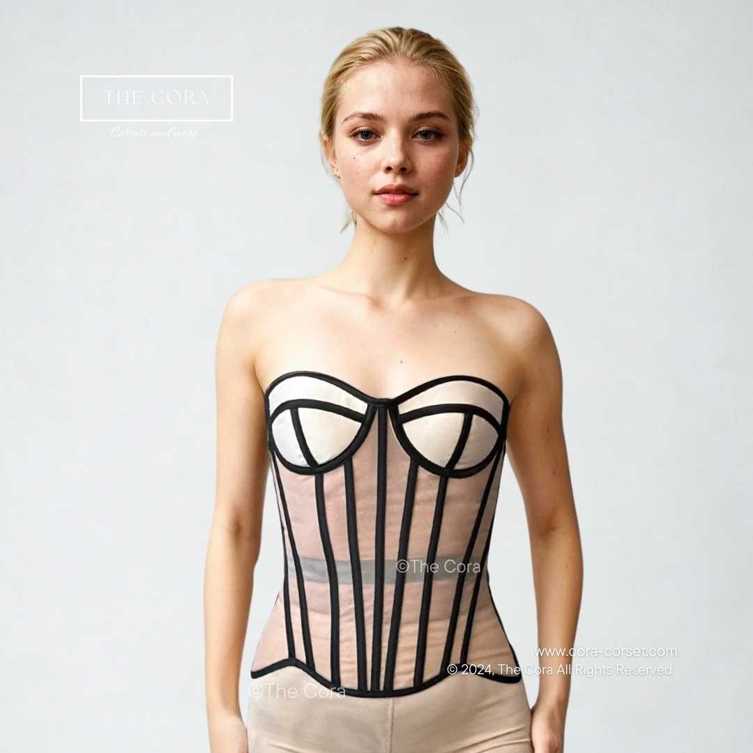 Blossom Mesh Corset Top