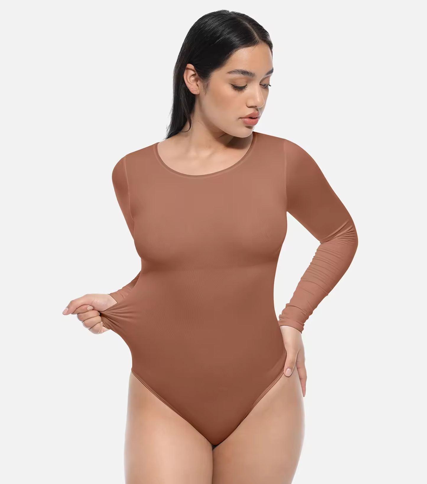 Seamless Everyday Thong - Light Support - Light Brown