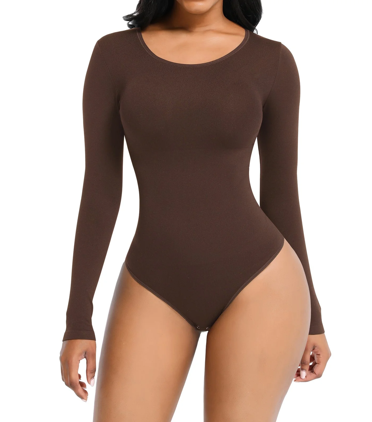 Seamless Everyday Thong - Light Support - Brown