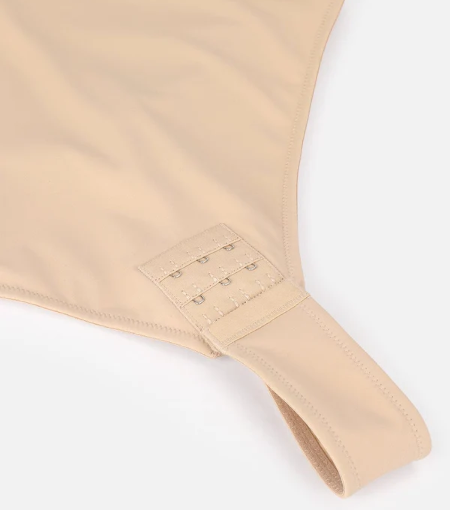 Strap Removable Waist And Abdomen Shaping Thong Bodysuit