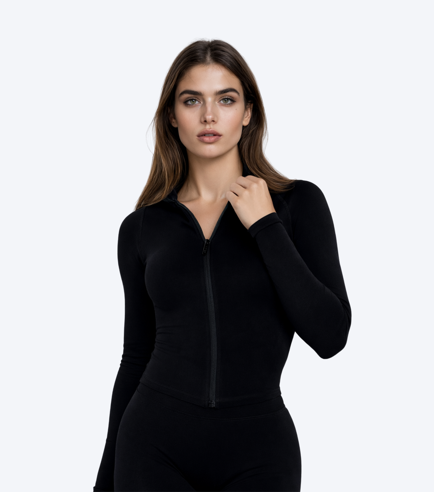 CORE Zip Top Black