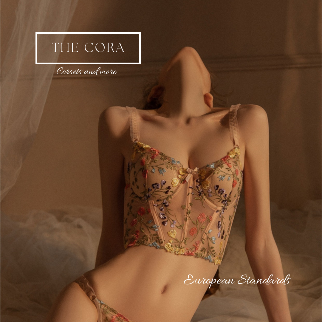 French BEIGE with flowers