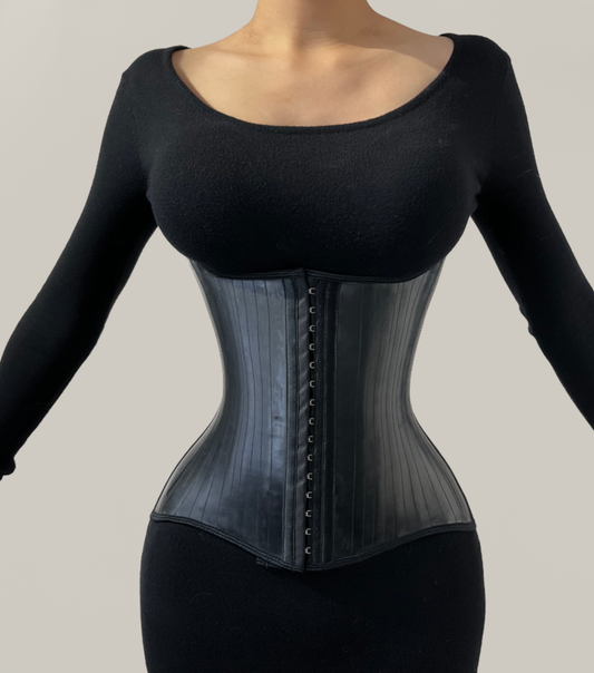 Ruber latex corset