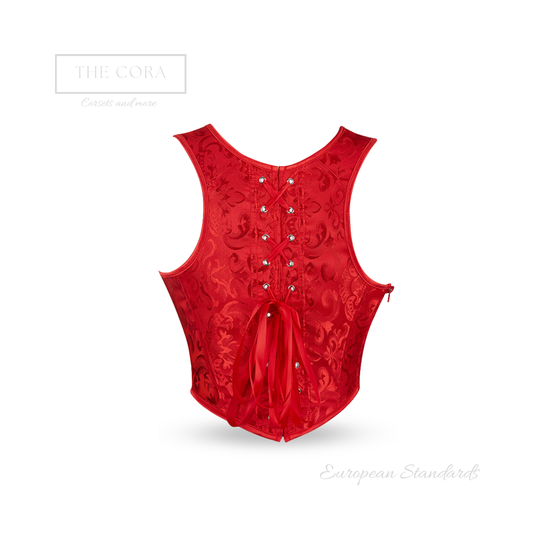 Red Vintage корсет