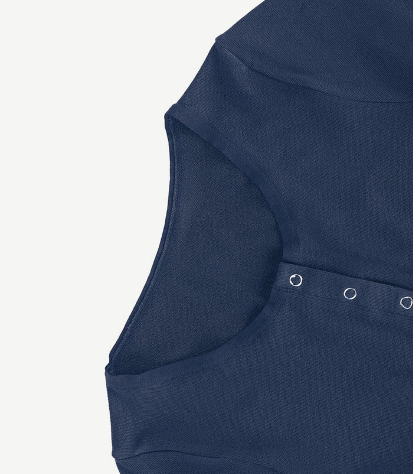 Seamless Button Sleeve - Light Support - Dark blue