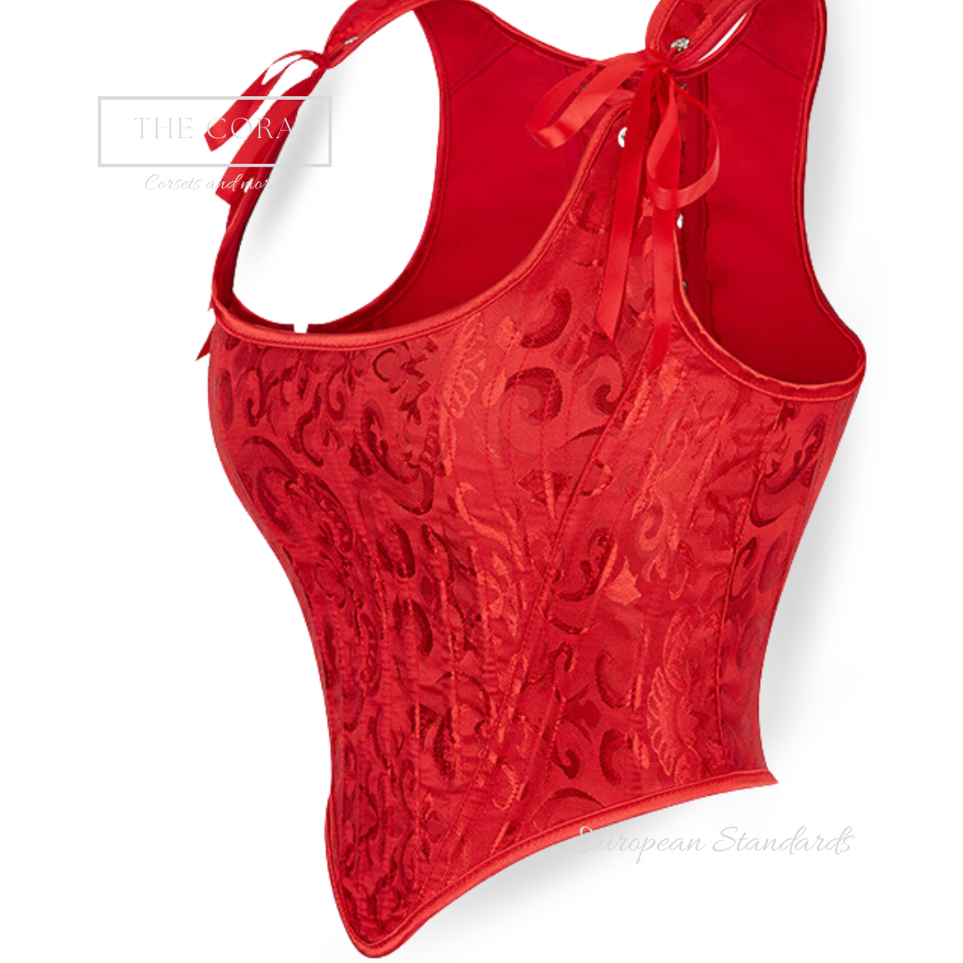 Red Vintage корсет