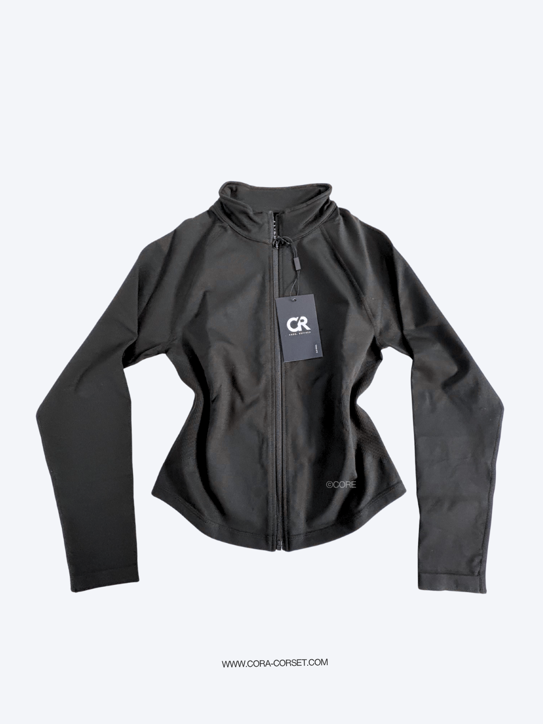 CORE Zip Top Black
