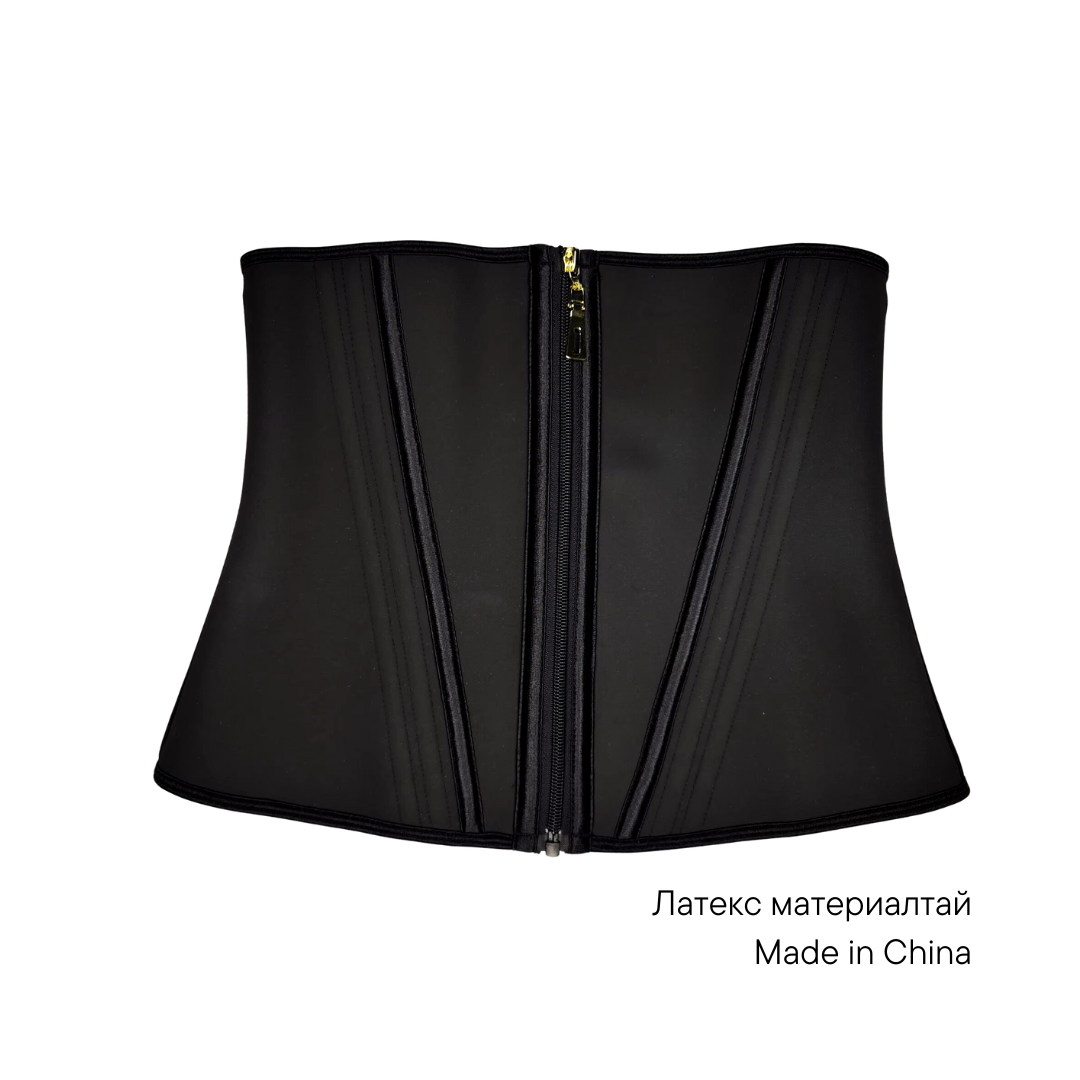 Дэгээ цахилгаантай Латекс корсет /Хятад/
