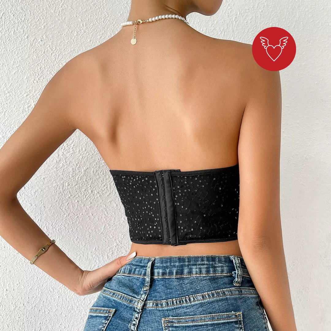 SHINE хар корсет топ