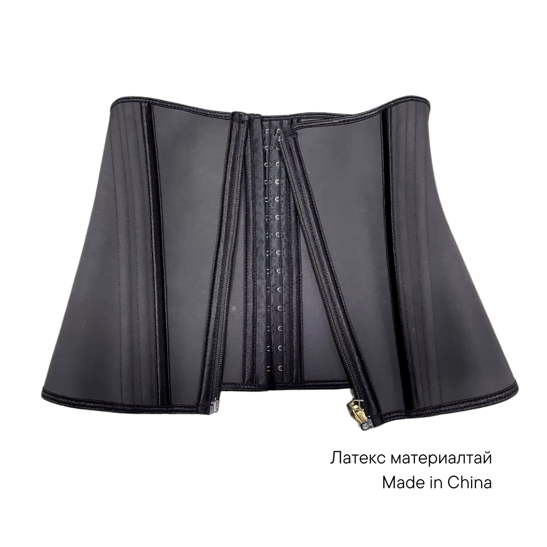 Дэгээ цахилгаантай Латекс корсет /Хятад/