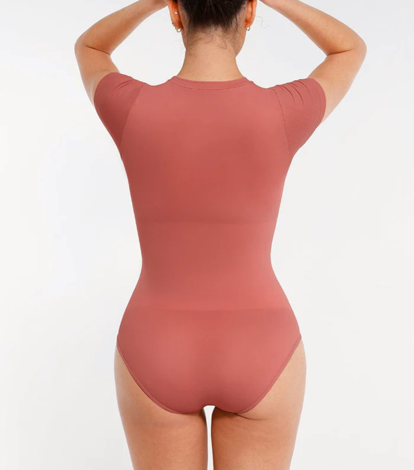 Seamless T-shirt Brief (Light Support)- Red