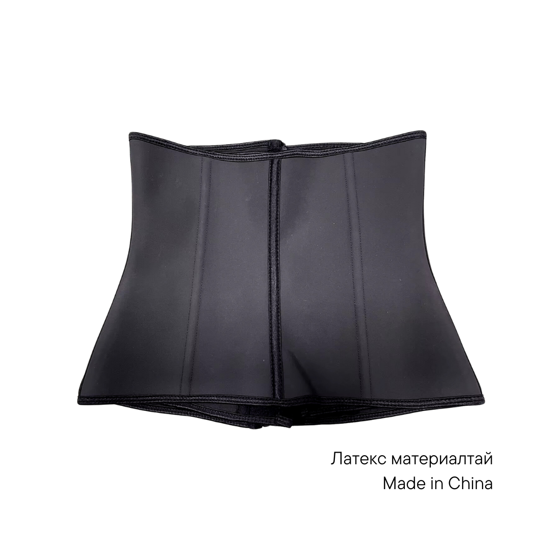 Дэгээ цахилгаантай Латекс корсет /Хятад/