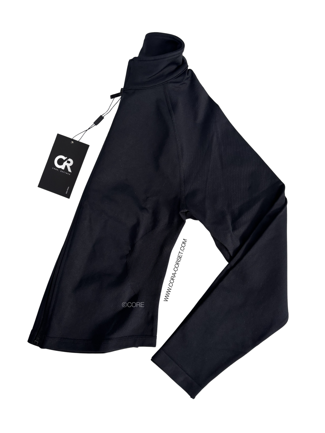 CORE Zip Top Black