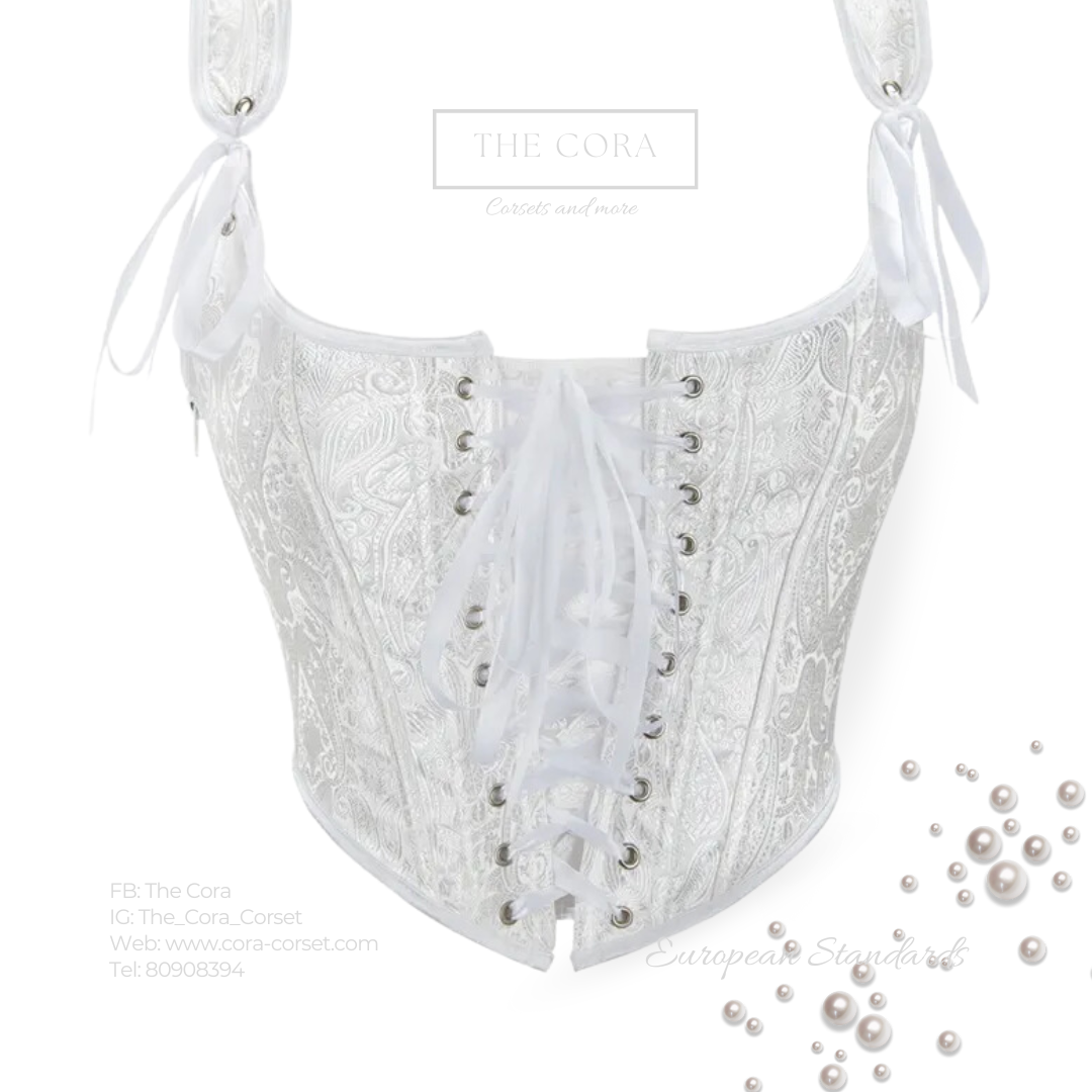 Pearl White Vintage 21 корсет