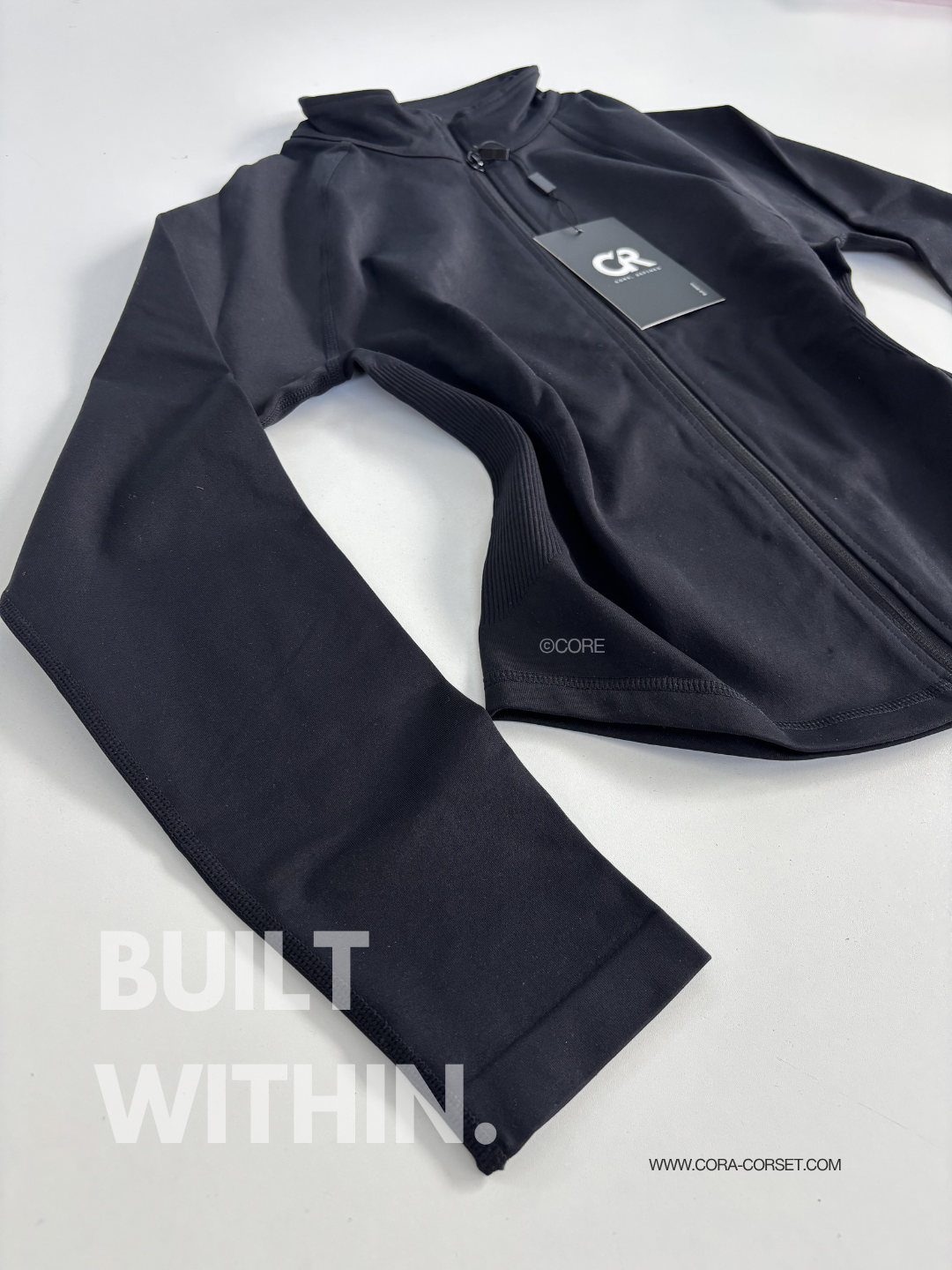 CORE Zip Top Black
