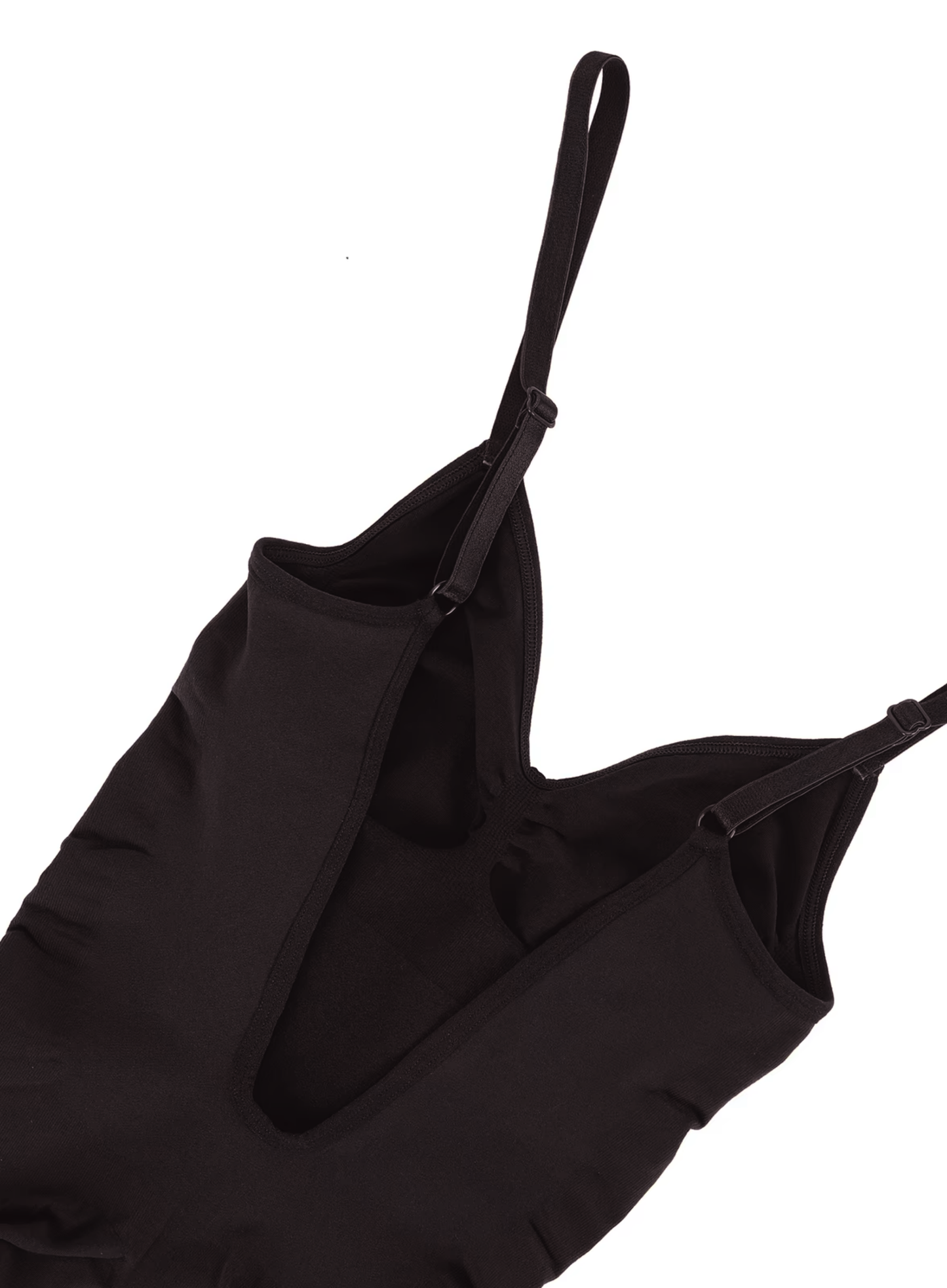 Low Back Seamless Full Shapewear - Black