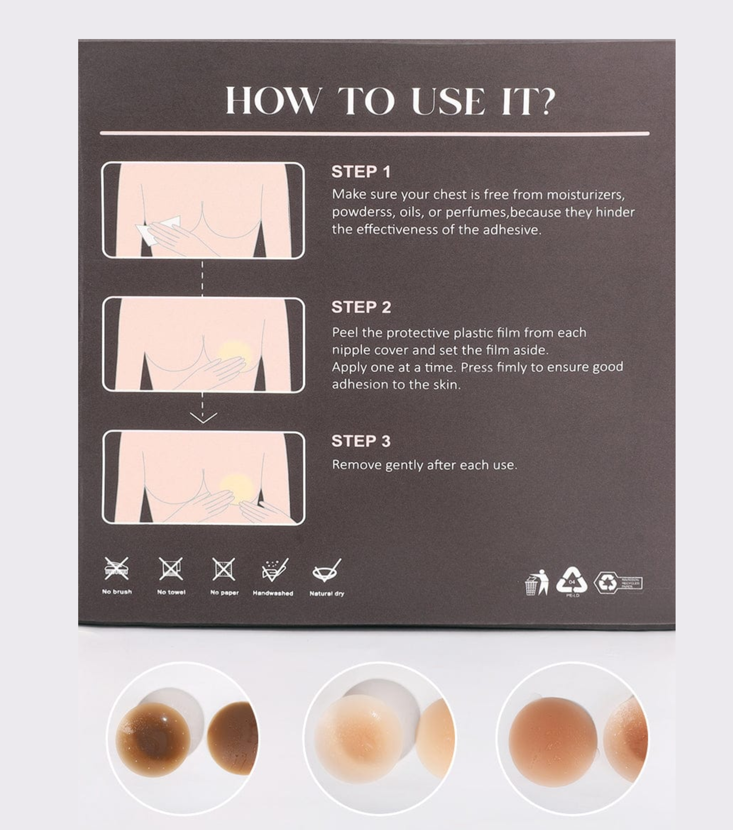 Invisible Silicone Nipple Cover