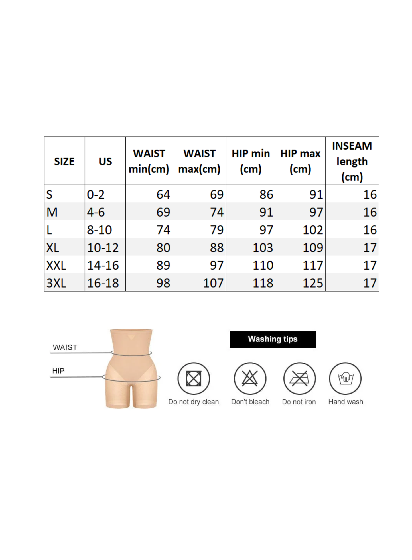 High-Waisted Butt Lift Seamless Shaper Shorts - Black
