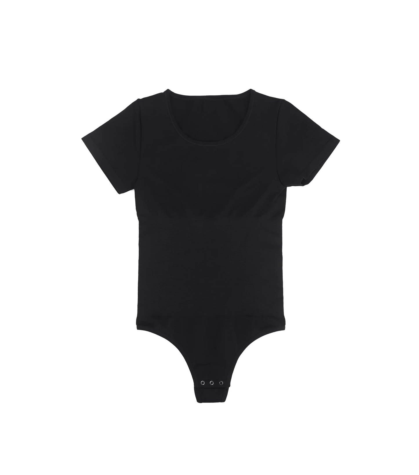 Short-Sleeved Thong Bodysuit
