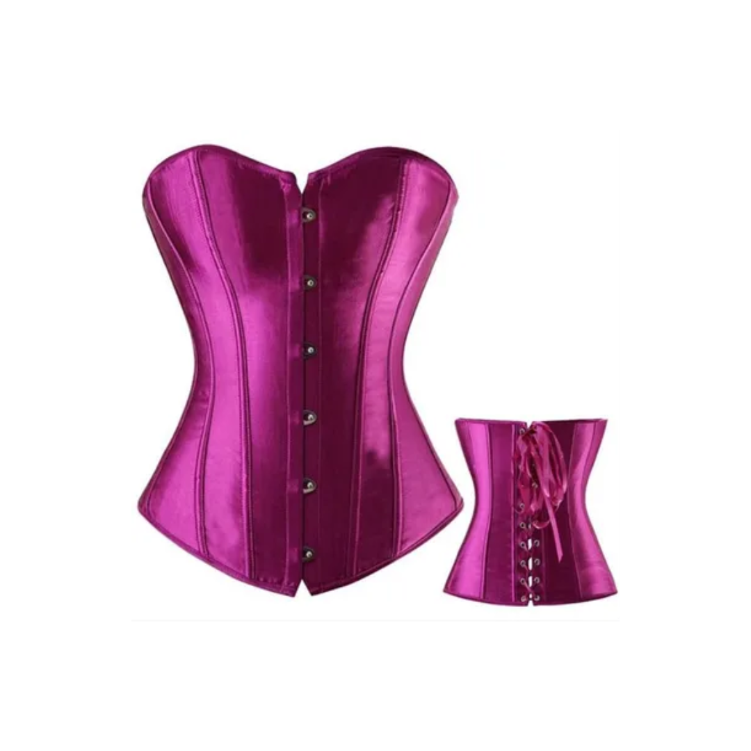 Цээж дарсан КЛАССИК корсет -Purple Pink